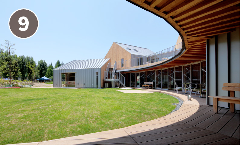 みんなの中庭の写真