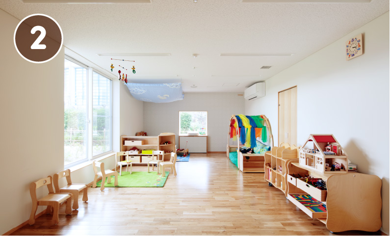 どんぐりの部屋 / おもちゃの部屋の写真