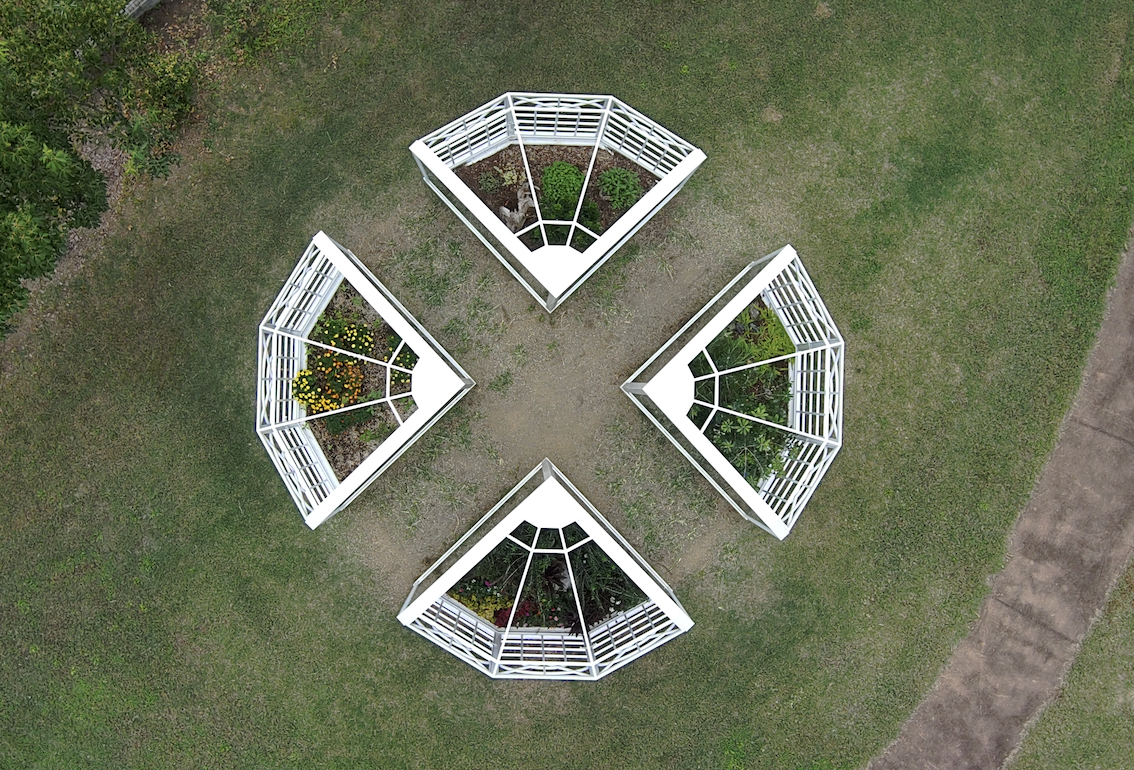 Infinite Gardenを上から見た図